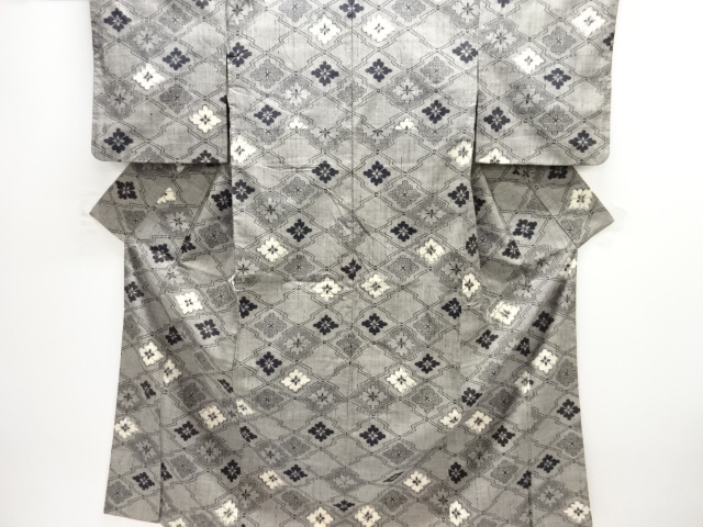 Japanese Kimono / Tsumugi Omeshi Silk